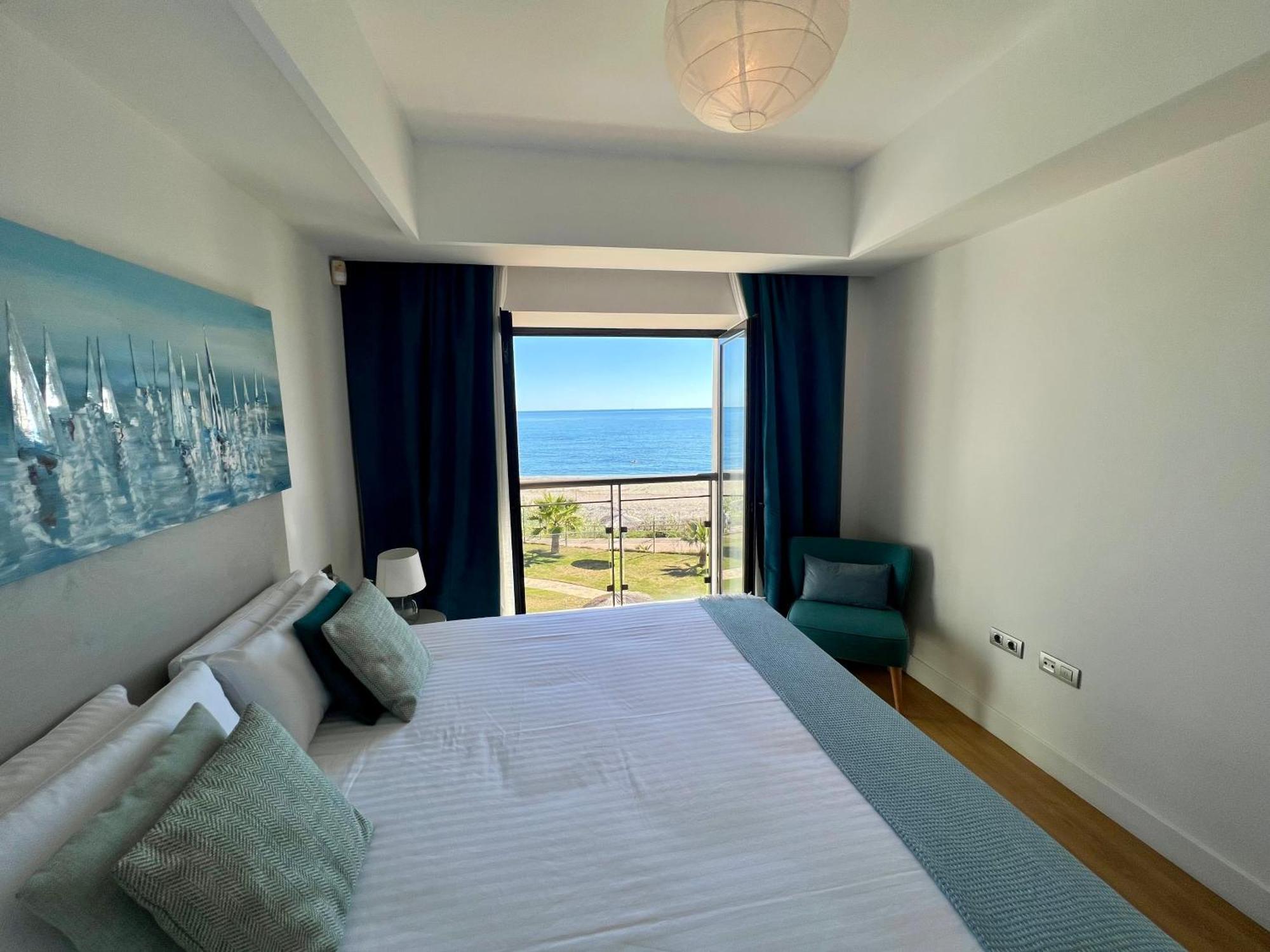 Apartamento Vista Mar Касарес Экстерьер фото