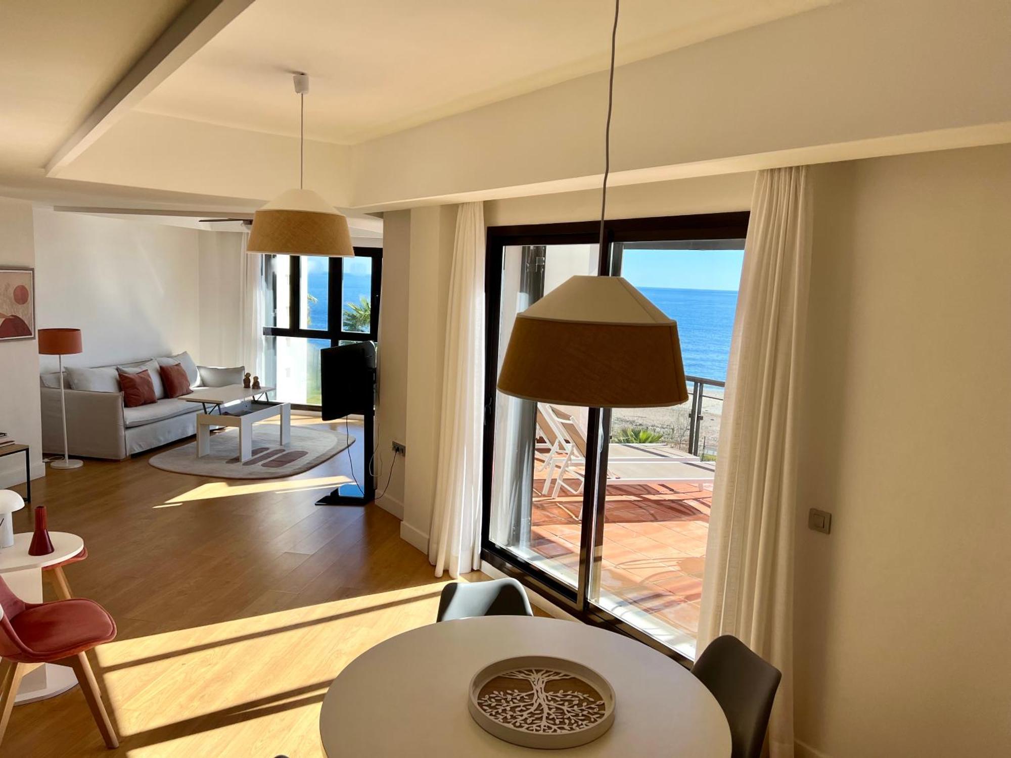 Apartamento Vista Mar Касарес Экстерьер фото